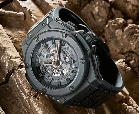 hublot king power unico all black replica|Hublot watches for sale.